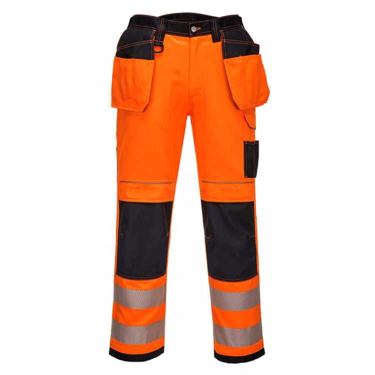 Portwest PW306 - PW3 Hi-Vis Stretch Holster Trouser 245g Leg 31'' to 33''